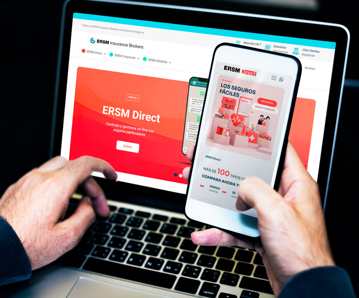ERSM abre nueva web con servicio de correduría on line